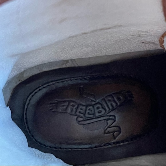 Freebird Manchester Lace Up Boots Cognac Leather Size 6 - Picture 10 of 13